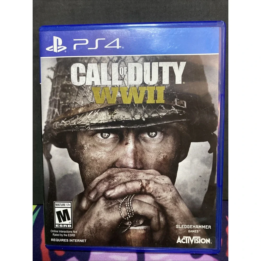 Call Of Duty WWII - Sony Playstation 4 PS4 video game M- Mature
